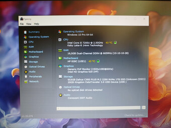 notebook HP 840 G4 - Core i5-7200u, 16GB, 1TB SSD, W10 - 4