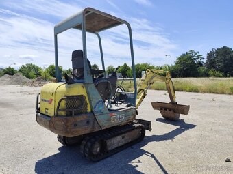 Minibáger Yanmar B15. 2x lyžica. - 4