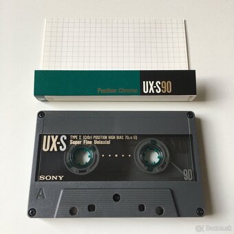 AUDIOKAZETY - MC KAZETY - SONY UX-S 90 CHROME - 4
