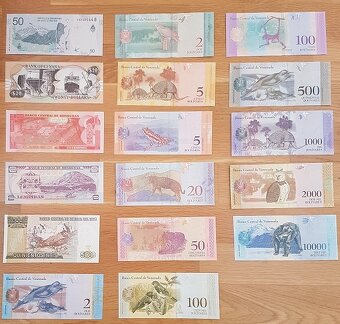 UNC Bankovky mix Svet - 4