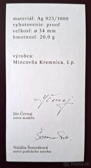 Pamätná medaila Kalná Roztoka. - 4