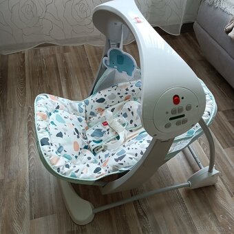 Predám detskú multifunkčnú hojdačku Fisher-price - 4