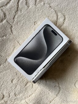 iPhone 15 Pro 128GB Natural TItanium. Ako nový - 4