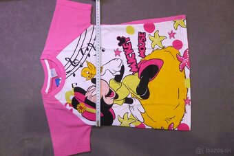 tričko minnie mouse veľkosť 130 - 4