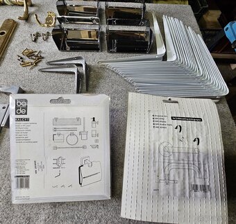 Kľučky, držiaky policové, toaletné - 4