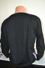 Pánsky sveter s károvým vzorom, veľkosť L - 4