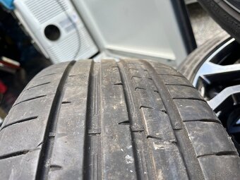 5x115 R17 Hliníkové disky(ako nové) DUNLOP letné pneu - 4