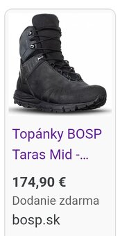 Predám obuv BOSP Taras Mid - 4