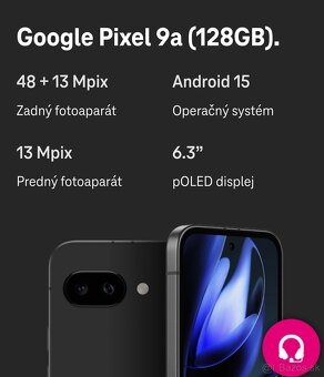 Novy Google pixel 9a - 4