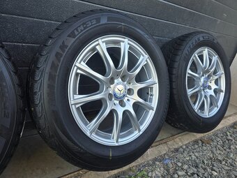 Zimná sada Mercedes C W205+Bridgestone 205/60 R16 - 4