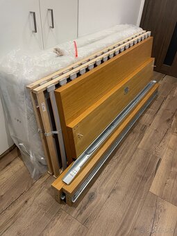 REZERVOVANE Posteľ MALM IKEA 160x200, rám + rošty - 4