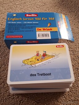 Karty so slovnou zásobou angličtina - nemčina 100 ks - 4