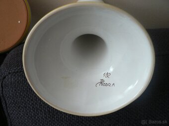 Modranská keramika svietnik,popolník - 4