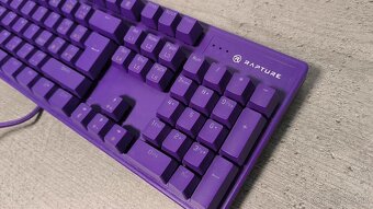 Klávesnica RAPTURE X-RAY Fialová - 4