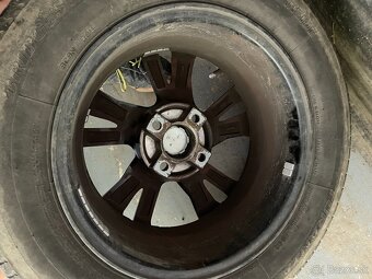Predám komplet sada letné pneu na diskoch (4ks) - 4
