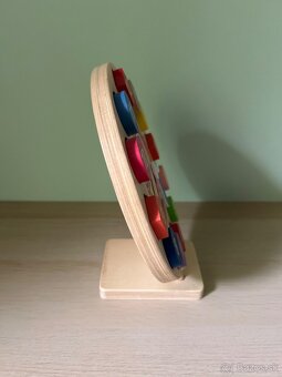 Drevené vkladacie hodiny Bino - 4