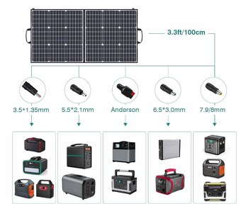 Predam Skladací solárny panel SWAREY 100W - 4