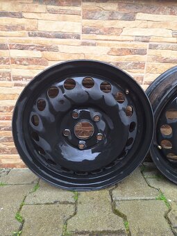 Predám plechové disky 5x112 r15 - 4