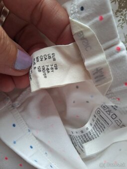 H&M 3/4 leginky v.128 - 4