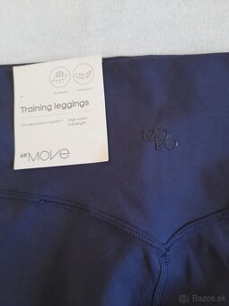 Tmavomodré legíny H&M, veľkosť M - 4