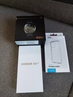 Honor 400 5g a hodinky Huawei watch gt3 - 4