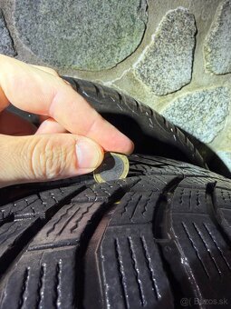 5x112 plechové disky a zimné gumy 195/65/15 continetal - 4