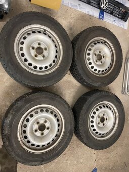 Volkswagen T5 kolesá 5x120 s pneu 215/65 R16 C - 4