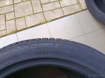 zimne pneu 225/45 R17 - 4