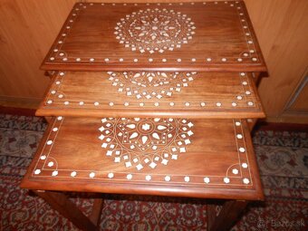 Trojité stolíky - 4