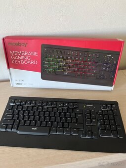 Predám hernú klávesnicu Niceboy ORYX K210 CORE - 4