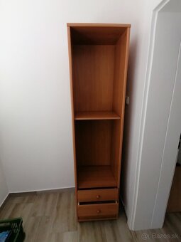 Chodbová alebo aj inde využiteľná úzka skrinka - 4