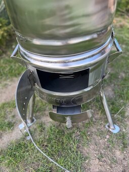 Predám nerezový kotlík z pivného suda – 30 l - 4