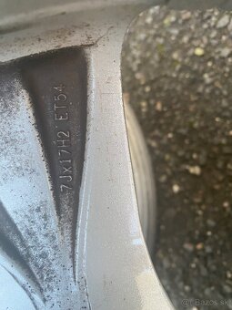 Predám alu disky 5x112r17 - 4