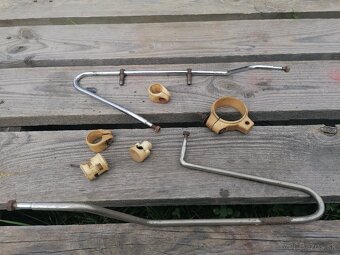 Držiaky plexiskla na Jawa, CZ, 350, 250, 175, 150, 125 - 4