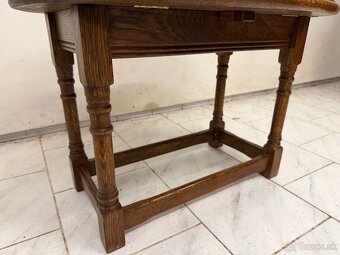 Starožitný rozkládací stolek - 4