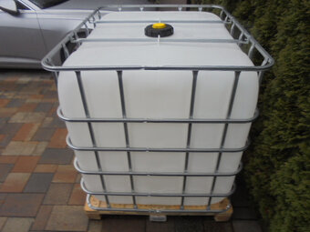 Predám IBC kontajner 1000L - 4