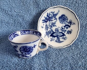 Starožitná porcelánová šálka - Stará Viedeň - 4