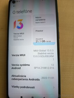 Xiomi Redmi note 9 - 4