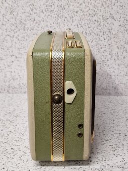 INGELEN TR 1005 》 Starožitné kabelkové prenosné radio - 4