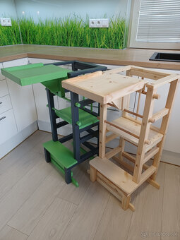 montessori ,Učiaca veža - -polohovateľná - 4