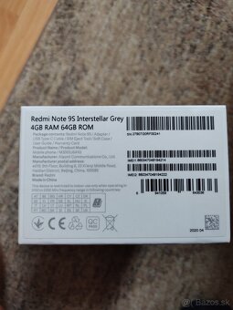 Predám Xiaomi redmi note 9s - 4