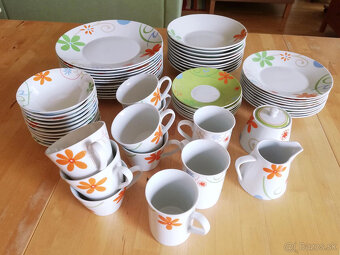 Na predaj porcelánová obedová tanierová súprava - 4