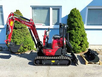 japonske minirypadlo Yanmar ViO10 minibager RV2022 Mth 460 - 4