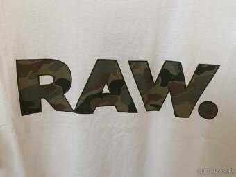 panske tricko G-STAR RAW velkost S biele - 4