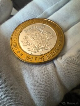 Strieborné mince Dollar - Casino Nevada Las Vegas - 4