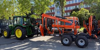 Vyvažecí vlek vyvažečka, vývozka MTM 10T Ruka 6.6m - 4