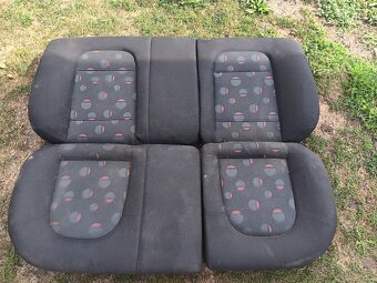 Sedadlá škoda fabia combi 1 - 4