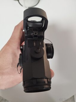 Kolimátor Mark 4 HAMR 4x24mm DeltaPoint hybrid assault scope - 4