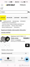 Napínacia kladka rebrovaného klinového remeňa GATES T39370
- 4
