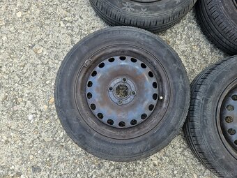 4x letné pneu + disky VW Hankook 165/70 R14 - 4